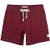 MaaMgic Mens Athletic Gym Shorts 5.5 inch  Elastic Waist Casual Pajama Pocket Jogger Men Workout Short Pants Wine