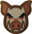 MilSpec Monkey Pig Head Morale Patch  Full Color