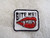 BITE ME Vampire Lips Fangs Embroidered Iron-on Patch