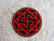 Celtic VALKYRIE Symbol Embroidered Iron-on Patch