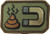 Shit Magnet Morale Patch  Woodland  Forest