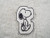 SNOOPY Peanuts Character Embroidered Iron-on Patch