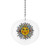 Mexican Talavera Design Pastel Sun Fan Light Pull