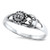 Sun Moon Universe Space Fashion Ring New .925 Sterling Silver Band Size 5