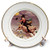 3dRose cp_42888_1 Chimney Sweeper on Flying Pig Porcelain Plate, 8"