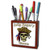 3dRose ph_22844_1 Pirate Skull with Jolly Roger S Tavern Tile Pen Holder, 5"