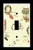 Single Toggle  1-toggle  Light Switch Plate Cover - Owls - Owl Pattern  GS4580