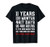 11 Years old of Being Awesome T-Shirt 11th Birthday Tee Gift