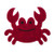 Crab Patch in your choice of sew on or iron on patch