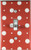 White Red Polka Dots Single Decorative Single Toggle Light Switch Plate Cover