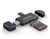 USB Type C SD Card Reader USB 3.0 SD Card Reader OTG Adapter for SDXC  SDHC  SD  MMC  RS- MMC  Micro SDXC  Micro SD  Micro SDHC Card and UHS-I Cards  Black