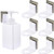 Shower Gel Bottle Rack Hook Self Adhesive Wall Mounted Shampoo Holder Hook Shower Gel Bottle Rack Hanger Liquid Soap Shower Holder for Wall Kitchen Bathroom Toilet  6 Pieces