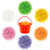Easter Basket Shred Paper Easter Grass Shredded Paper Multicolor Easter Basket Grass Raffia Basket Shred Crinkle Paper Raffia Paper Shred for Baskets Egg Stuffers Spring Party Supplies  6 Colors  300g
