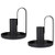 Retro Wrought Iron Candle Holders  Simple Black Candlestick Holders for Taper Candles  Taper Candle Holders for Wedding  Dinning  Party Decorations
