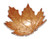 Julia Knight Maple Leaf 6" Petite Bowl, One Size, Spice, Brown