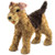 Folkmanis Airedale Terrier Hand Puppet