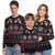 Hawiton Family Matching Ugly Xmas Sweaters Long Sleeve Christmas Reindeer Sweater Festive Pullover  Black-Kids  6