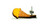 Ice Cream Cone Earrings- Yellow