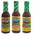 Organic Harvest Gluten Free Pepper Sauce Variety Pack - Jalapeno  Habanero  Chipotle Habanero