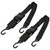 Kohree Boat Trailer Transom Tie Down Straps 2 inch  x4   Adjustable Transom Tie Down Straps 1200lbs for PWC Trailer Pontoon Marine Jet Ski  with Quick Release Buckle  and  Hooks  Set of 2