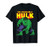 Marvel Classic The Incredible Hulk Distressed Portrait T-Shirt