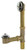 Eastman 35203 Lift and Lock Brass Bath Waste