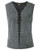 SCARLET DARKNESS Mens Gothic Vest Waistcoat Steampunk Victorian Tailcoat Grey S