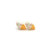 Ice Cream Cone Earrings on Plastic Posts  Metal Free Dainty 8mm
