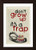 Dont Grow Up Its A Trap Typography Mounted   Matted Ready To Frame Dictionary Art Print
