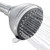 Cobbe Fixed Shower Head High Pressure 3.5 Inches 5 Settings Rain Shower Head Adjustable Bathroom Fixed Showerhead - Ultimate Shower Experience Even at Low Pressure and Water Flow