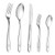 Morcte 80-Piece Stainless Steel Flatware Set, Service for 16