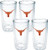 Tervis Texas University Emblem Tumbler (Set of 4), 16 oz, Clear