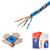 1000ft Cat5e Blue Solid 24AWG Cable UTP Cat5 Bulk Network Wire (Unshielded (UTP), Blue)