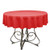 Polyester Round Tablecloth 36 inch  by KS LINENS  Red