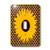 3dRose lsp_35554_1"Bright Sunflower - Yellow With Brown Polka Dots" Single Toggle Switch