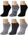 Spalding Women s No Show Studio Socks  6 Pack   Size Shoe Size  4-10.5  Black