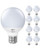 SHINESTAR 8-Pack Dimmable G25 LED Vanity Light Bulbs 60 watt Equivalent  Warm White 2700K  E26 LED Round Light Bulbs for Bathroom  Vanity Makeup Mirror