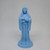 Light blue altar ritual candles Santa Muerte. Designed for meditative practices through Holy Death