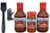 Kansas Citys Own Gates Bar-B-Q Hot Variety Pack  Includes 2 Gates Extra Hot 18 oz and 1 Gates Hot-N-Spicy 6 oz.