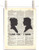 Star Wars I Love You I Know Silhouette 8.5 x 11 Vintage Dictionary Page Unframed Art Print