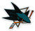 National Emblem San Jose Sharks Primary Logo NHL Collectors Patch