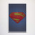 Superman word art 11x17 inch  unframed   typography art  wall home décor   made from quotes