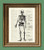 Human Skeleton Diagram Awesome Upcycled Vintage Dictionary Page Book Art Print