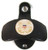 USCG US COAST GUARD LOGO ON BLACK FINISH METAL WALL MOUNTED BOTTLE CAP OPENER