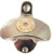 USCG US COAST GUARD LOGO ON SILVER FINISH METAL WALL MOUNTED BOTTLE CAP OPENER