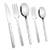 Lesbin 80-Piece Stainless Steel Flatware Set, Service for 16