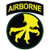 US Army - 17th Airborne Division SSI Patch Reflective Decal - 3.5 Inch Tall Full Color DecalOn 3M Reflective Material  Sticker