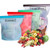 Reusable Silicone Food Storage Bags WOHOME Airtight Seal Food Preservation Bags Food Grade Versatile Preservation Bag Container for Vegetable Liquid Snack Fruit Lunch Meat  4 Pack 1xLarge 50oz Plus3xSmall