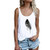 Tank Tops for Women Cotton Women USA American Flag Tank Top Lace Patchwork Loose Fit Sleeveless Patriotic 4th July T Shirts