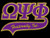 Omega Psi Phi Fraternity inch Small inch  Letters Swoosh Logo Emblem Patch